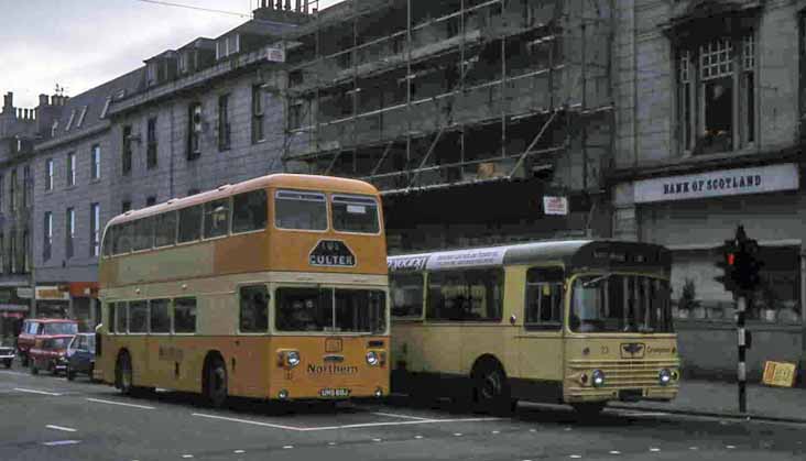 Alexander Northern Daimler Fleetline ECW NRF7 & Grampian AEC Swift Alexander W 23